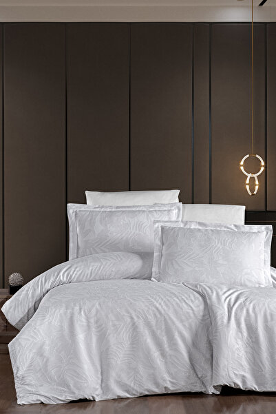 First Choice Lucas %100 Pamuk Saten 200 TC (80 Tel) Çift Kişilik Nevresim Takımı