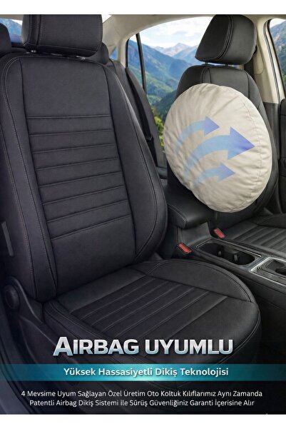 VK DESİGN غطاء مقعد سيارة فولكس فاجن باسات B8 تريند خاص من VK AUTO