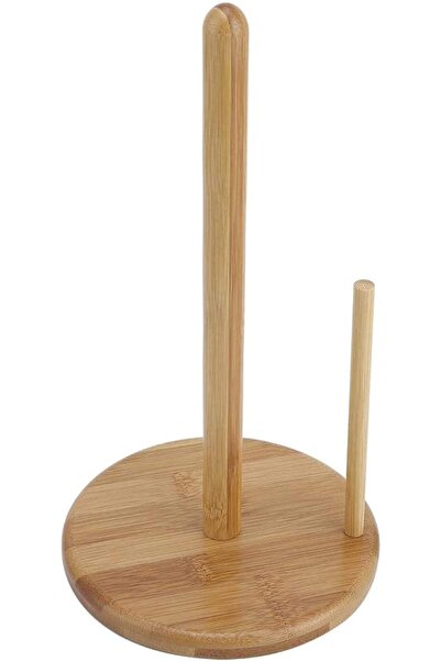fitto Bamboo Paper Towel Holder