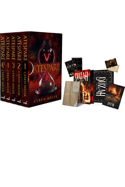 İndigo Kitap Ateşpare 5 Kitaplık Kutulu Set - Ciltli ve Duzah 1 Nemea Vadisi ...