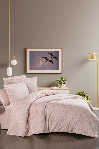 First Choice Lucas %100 Pamuk Saten 200 TC (80 Tel) Çift Kişilik Nevresim Takımı