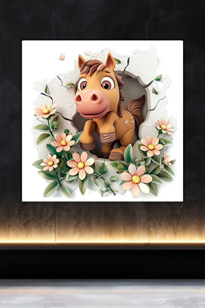 Lucena Pictură metalică Hole Collection pe perete - At 3