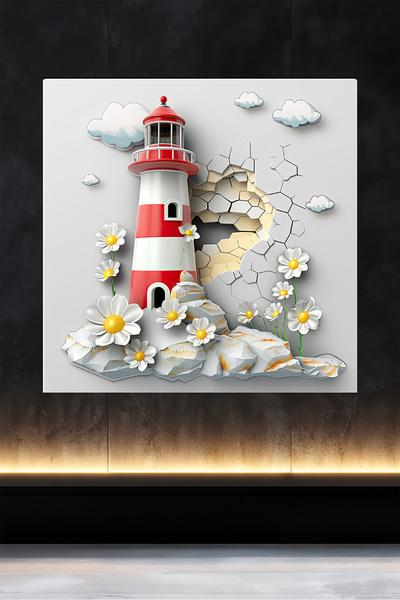 Lucena Колекция метални стенни декорации - Фара 6