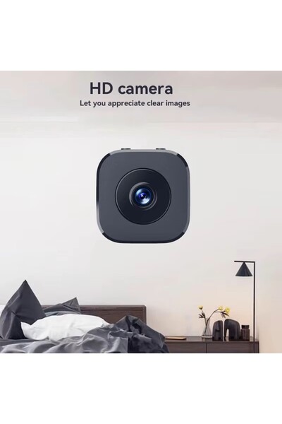Hesapli Alisveris HD Mini WİFİ Kamera Güvenlik Kamera (Uzaktan İzleme - Hafız...
