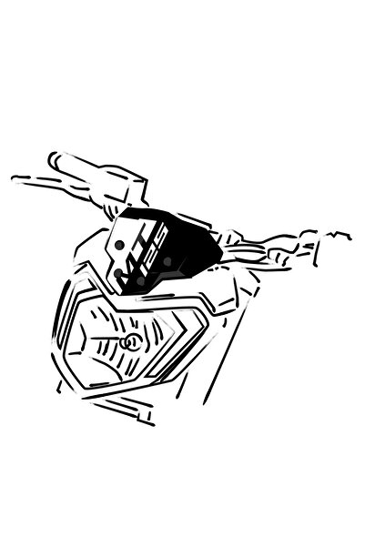 Run Grafik Shop YAMAHA MT 125 FAR ÜSTÜ STİCKER