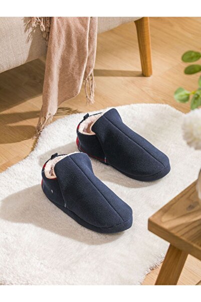 LC Waikiki Lcw Steps Men's Home Boots Slippers with Fur Inside