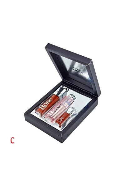 ROSE BERRYY Lip Glow & Glossy Lip Gloss Set, Shade B