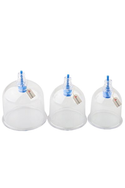 Hediyeleşin Hacamat Kupası, Vakumlu Pompa Kupası, 5,6,7 Numara - 1 SET