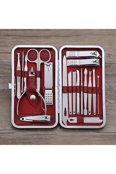 ETASHOP 19 Pieces Manicure Pedicure Set Stainless Steel Hand Foot and Facial ...