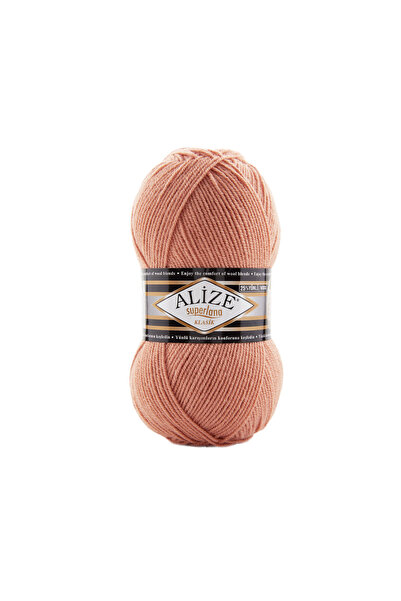 Alize Superlana Classic Hand Knitting Yarn - 102 Onion Shell - Şevval Tuhafiye