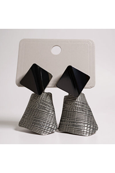 Çelik silver küpe