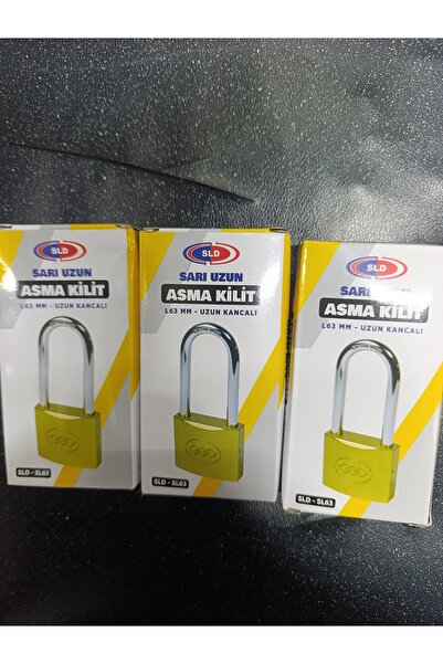 SLD 63 mm uzun kancalı asma kilit