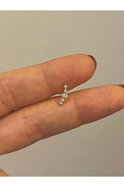 denizden silver Gümüş yay piercing