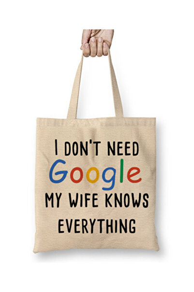 Toyaso I Don'T Need Google, My Wife Knows Everything, Gift for Your Wife Funn...