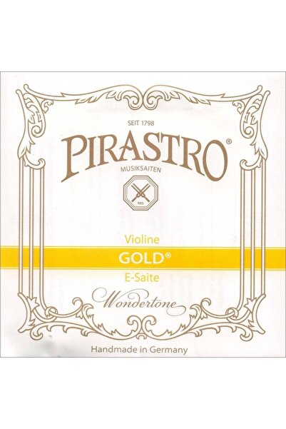 Pirastro 215021 Gold Keman Tel Seti | Bağırsak Özlü Geleneksel Sıcak Ton, Par...