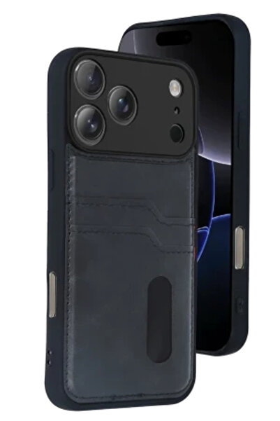 cepmoda iPhone “17 Pro Max” Sara Phone Case with Card Holder Luxury Leather C...