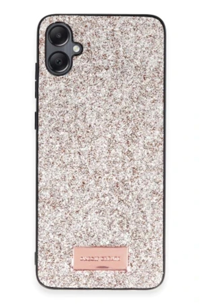 cepmoda غطاء/حافظة سامسونج 'A05' بتصميم فاخر لامع - ذهبي