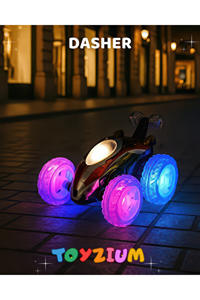 Shem Uzaktan Kumandalı Dasher Akrobat Araba - 360° Akrobatik Hareket Takla Dö...