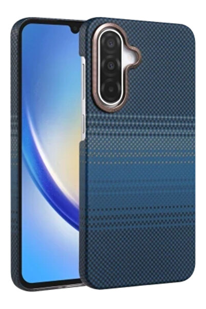 cepmoda Samsung “A17” Vega Magsafe Thin Hard Fiber Cover/Case - Blue