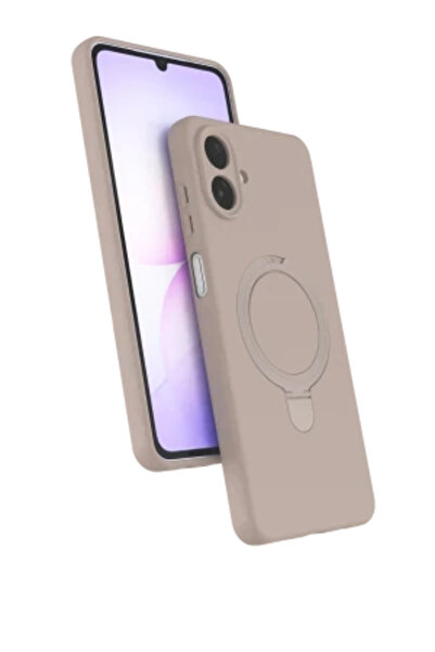 cepmoda حافظة هاتف سامسونج 'A07 (4G)' غطاء مرن من السيليكون الناعم مع حامل ري...