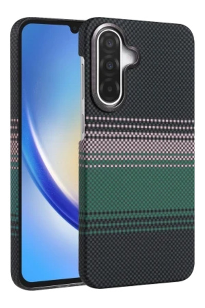 cepmoda Samsung “A17” Vega Magsafe Thin Hard Fiber Cover/Case - Green