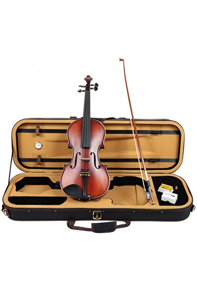Carlovy VLA8-4/4 Keman (4/4) | Parlak Cila Hareli Arka Kapak