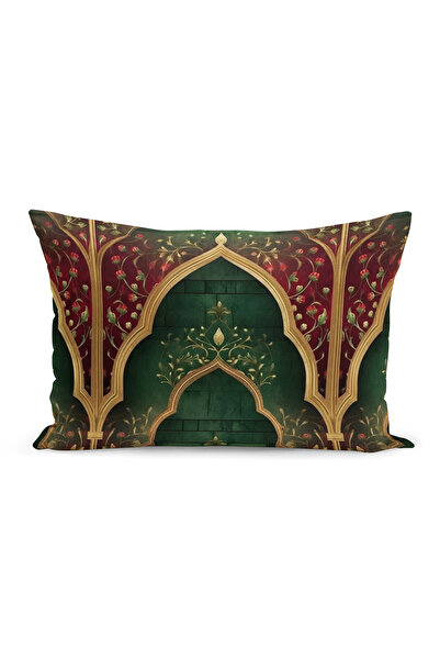 Bertille Home غطاء وسادة مطبوع رقميًا مزدوج الجوانب من سلسلة رمضان (غطاء سرير...