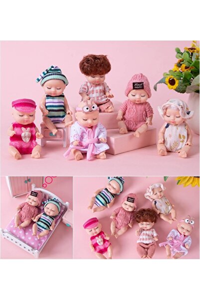 Generic 6 Pieces of Cute Realistic Baby Dolls