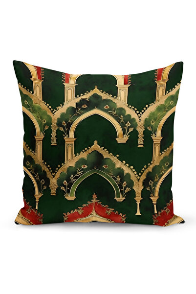 Bertille Home Husă de pernă cu imprimare digitală pe două fețe din seria Rama...