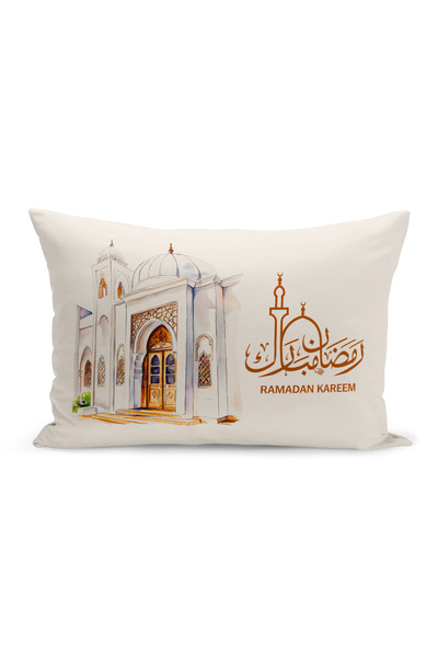 Bertille Home Ramadan Series Double Sided Digital Printed Throw Pillow Case (...