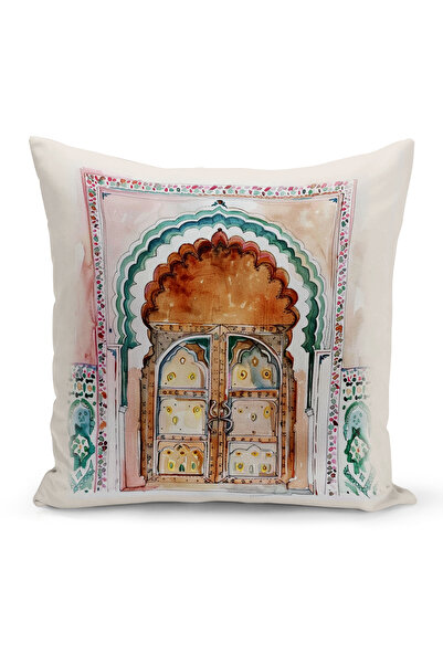Bertille Home Ramadan Series Double Sided Digital Printed Throw Pillow Case (...