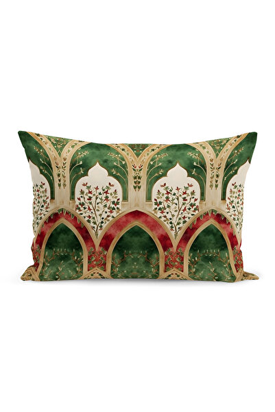 Bertille Home غطاء وسادة مطبوع رقميًا مزدوج الجوانب من سلسلة رمضان (غطاء سرير...