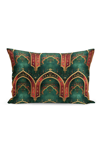 Bertille Home غطاء وسادة مطبوع رقميًا مزدوج الجوانب من سلسلة رمضان (غطاء سرير...