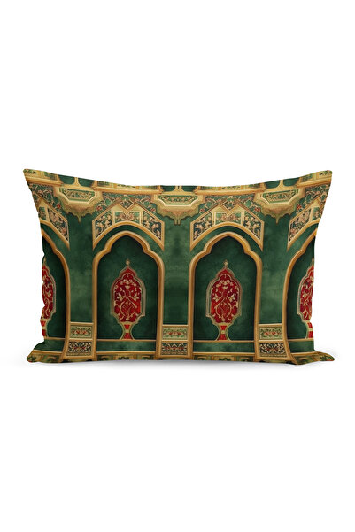 Bertille Home غطاء وسادة مطبوع رقميًا مزدوج الجوانب من سلسلة رمضان (غطاء سرير...