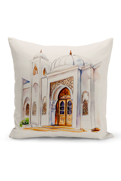 Bertille Home Ramadan Series Double Sided Digital Printed Throw Pillow Case (...