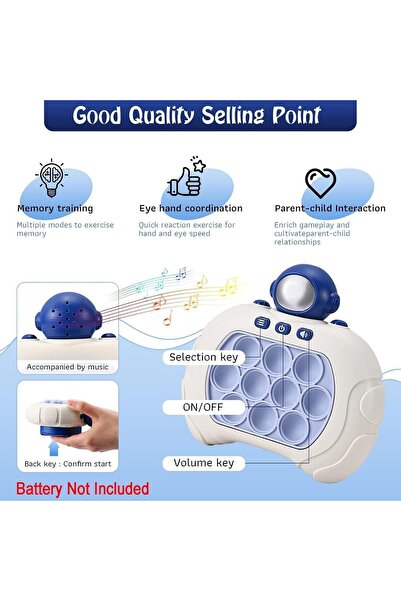 JOYZ لعبة جويز المتوهجة، لعبة ضغط بإضاءة LED، لعبة حسية مضادة للقلق بتصميم را...