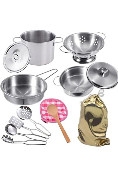 JOYZ Stainless Steel Kitchen Playset