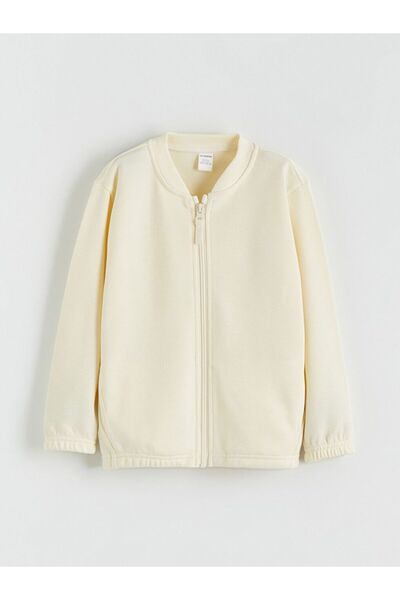 LC Waikiki LCW Kids College Collar Osnovni Dječačka majica sa rajsferšlusom