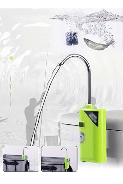 Generic مضخة أكسجين قابلة لإعادة الشحن، مضخة تدوير مياه محمولة لحوض السمك، 3 ...