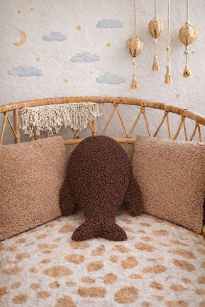 Cherry Bloom Cotton وسادة تيدي بالينا للنوم، غرفة أطفال بوهيمية