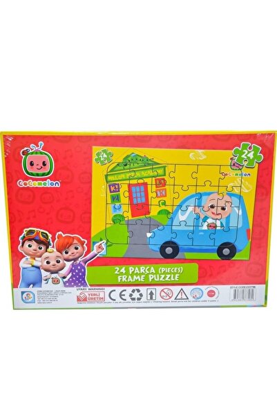 Besay Toys لغز إطاري للأطفال من لاكو كيدز بتصميم البطيخ، 24 قطعة، موديل Co7796