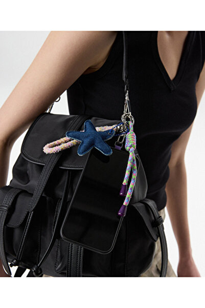 Twist RENKLİ KORDONLU VE YILDIZLI TELEFON ASKISI