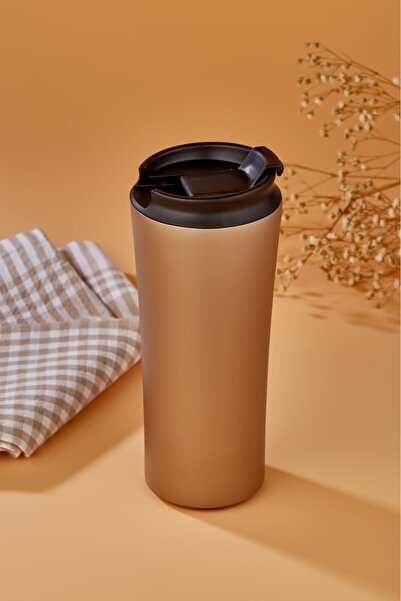 Cooker Ckr-2050 Gold 400 Ml Bardaklı Paslanmaz Çelik Termos