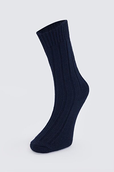 Tudors Мъжки чорапи с шарки, тъмносини