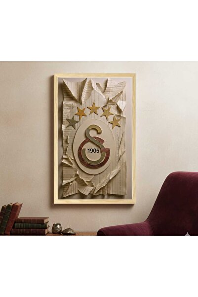 roys • Galatasaray Ruhu Duvarınızda: Modern Tasarım Kanvas