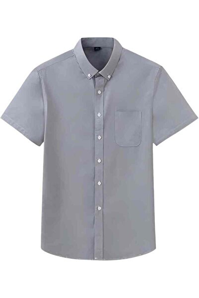 casme Polo Shirts for Men Button Down Shirts Stretch Regular Fit Plaid Gingham