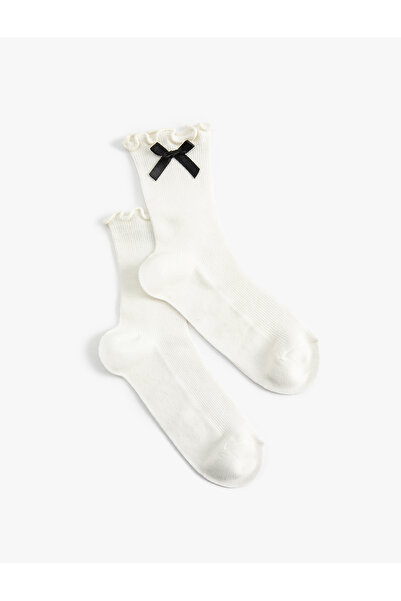 Koton Bow Socket Socks