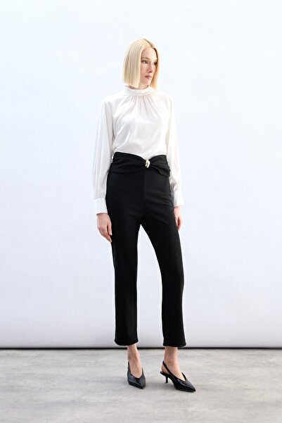 Sateen Bel Accessory Pants - Black