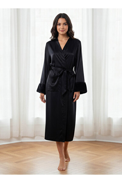 FAV روب متوسط الطول مع حزام