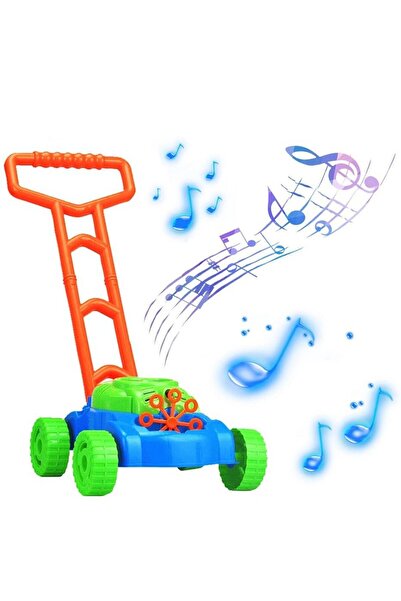 PROCART Interactive lawn mower, soap bubble generator, music, solution includ...